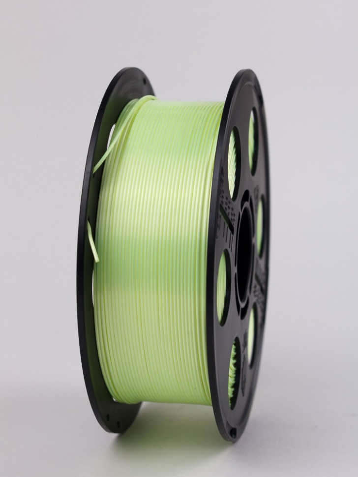 Желтый кислотный PLA-шелк пластик Bestfilament для 3D-принтеров 1 кг (1,75 мм)