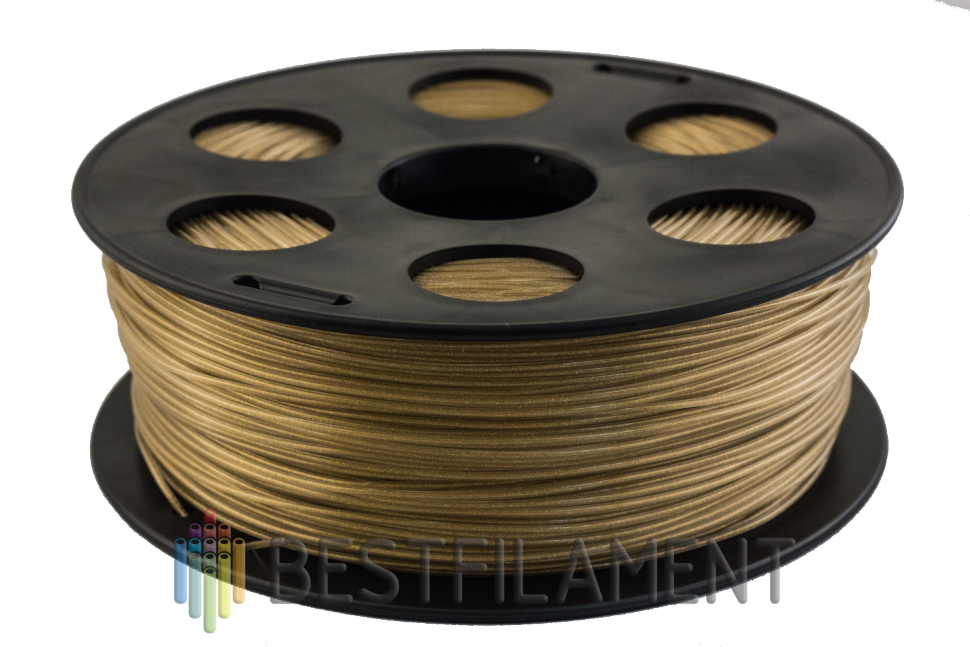 Watson пластик для 3D печати Bestfilament золотистый металлик, 1.75мм, 1 кг