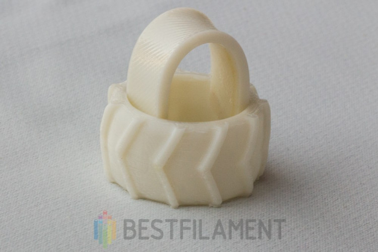 Bflex пластик для 3D печати Bestfilament белый, 2.85мм, 0,5 кг