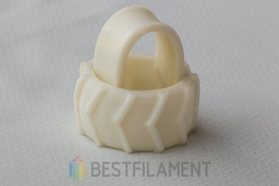 Bflex пластик для 3D печати Bestfilament белый, 2.85мм, 0,5 кг