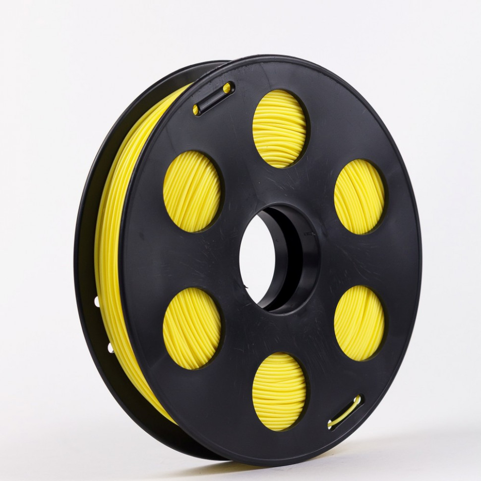 Bflex пластик для 3D печати Bestfilament желтый, 2.85мм, 0,5 кг