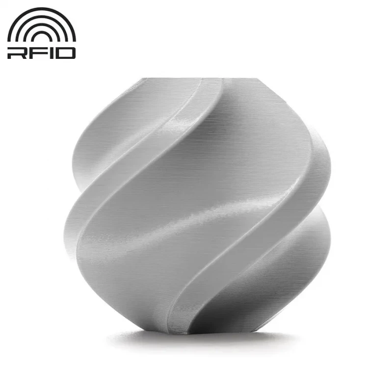 PC-FR пластик для 3D печати Bambu Lab серый, 1,75 мм, 1 кг (на катушке)