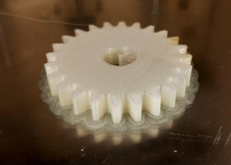 BFNylon пластик для 3D печати Bestfilament натуральный, 1.75мм, 0,5 кг