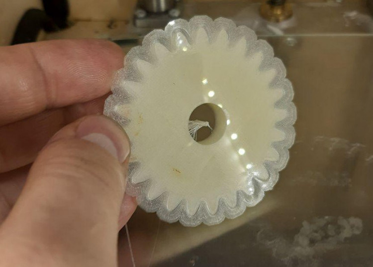 BFNylon пластик для 3D печати Bestfilament натуральный, 1.75мм, 0,5 кг