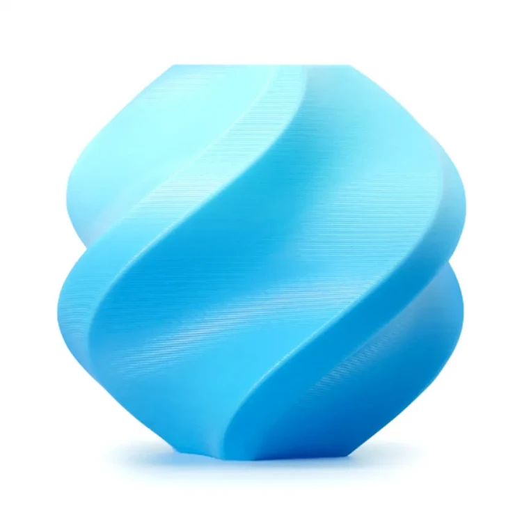 TPU 90A пластик для 3D печати Bambu Lab морозно-голубой, 1,75 мм, 1 кг (на катушке)