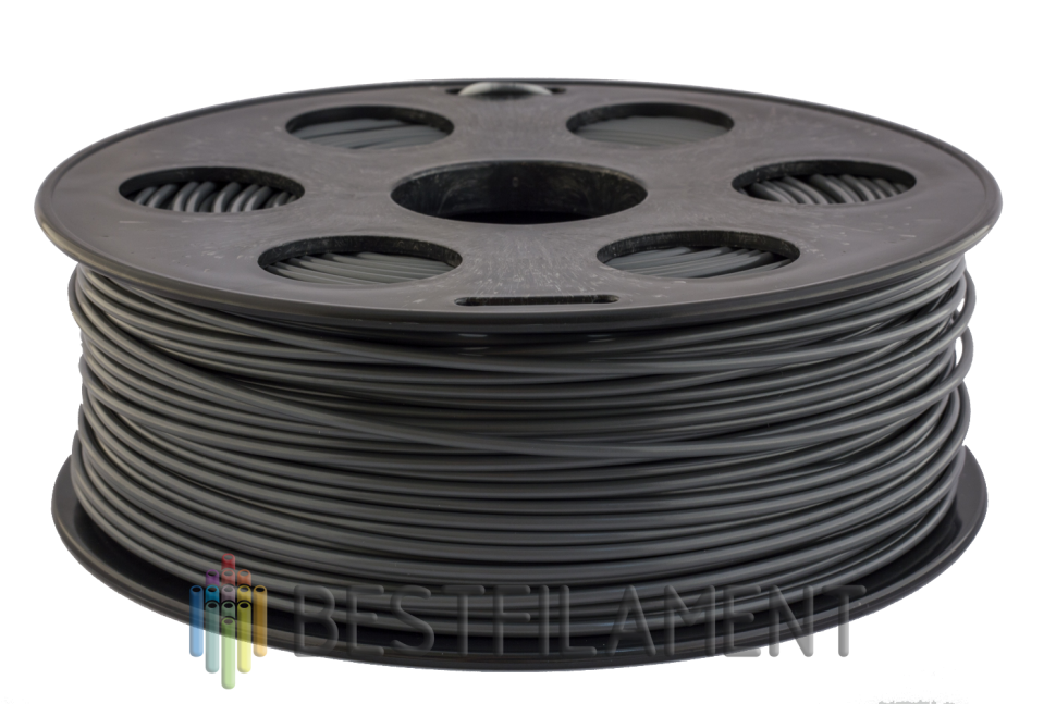 Темно-серый PETG пластик Bestfilament для 3D-принтеров 1 кг (2,85 мм)