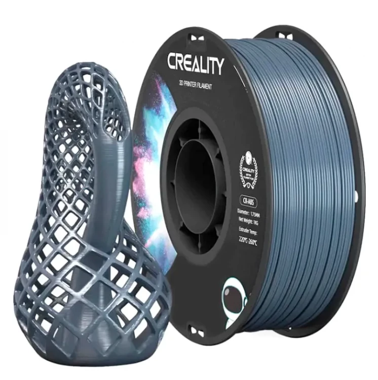 CR-ABS пластик для 3D печати Creality серый, 1,75 мм, 1 кг