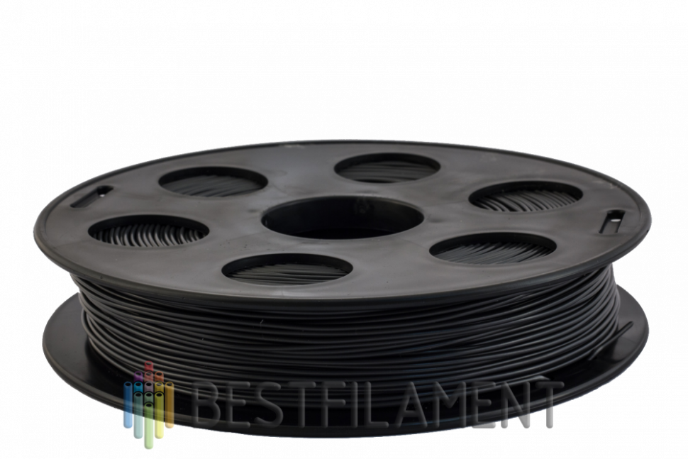 черный PETG пластик Bestfilament для 3D-принтеров 0,5 кг (1,75 мм)
