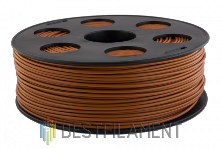 ABS пластик для 3D печати Bestfilament шоколадный, 1.75мм, 1 кг