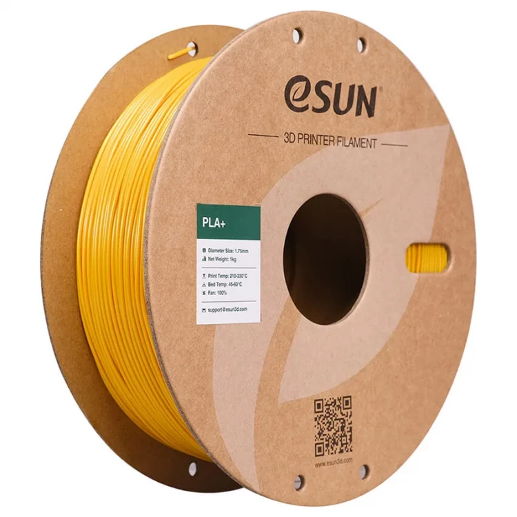 PLA+ пластик для 3D печати eSUN золотой, 1,75 мм, 1 кг