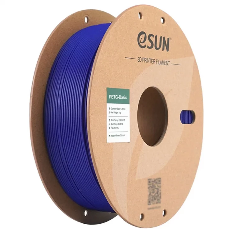 PETG-Basic пластик для 3D печати eSUN синий, 1,75 мм, 1 кг