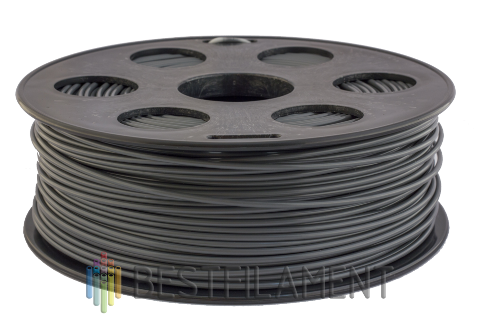 ABS пластик для 3D печати Bestfilament темно-серый, 1.75мм, 1 кг