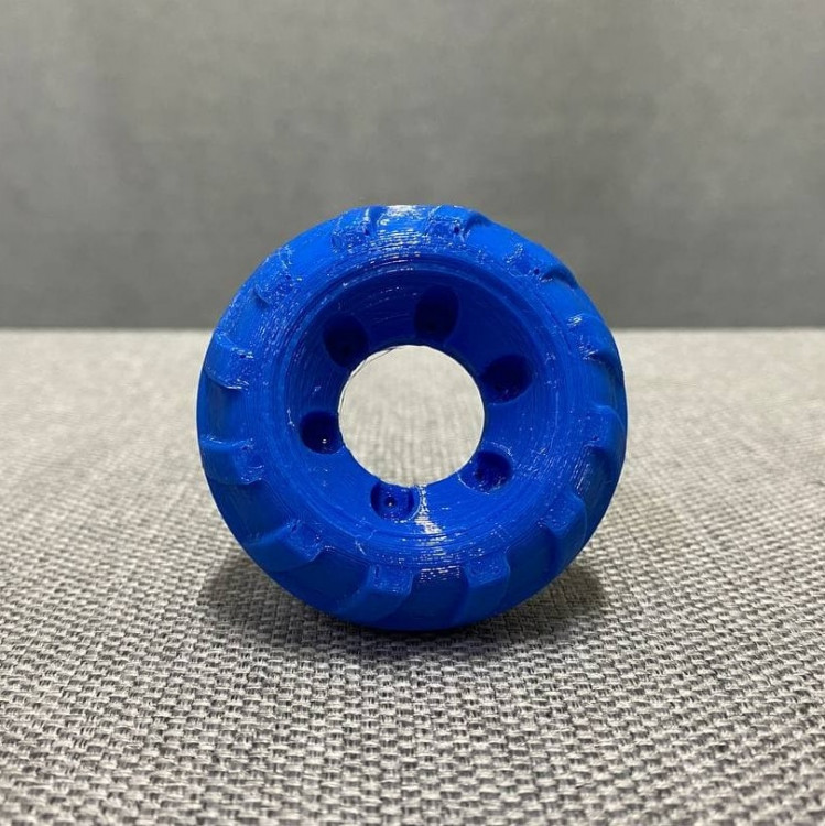 Bflex пластик для 3D печати Bestfilament синий, 1.75мм, 0,5 кг