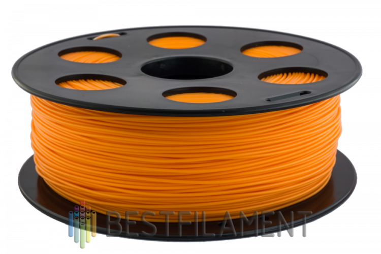 ABS пластик для 3D печати Bestfilament оранжевый, 1.75мм, 1 кг