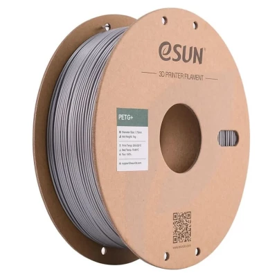 PETG+ пластик для 3D печати eSUN серебристый, 1,75 мм, 1 кг