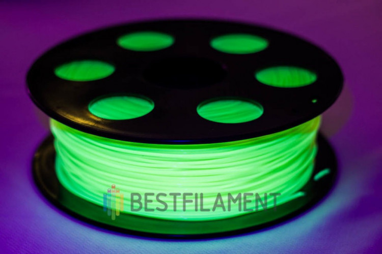 Флуоресцентный Желтый PETG пластик Bestfilament для 3D-принтеров 0,5 кг (1,75 мм)