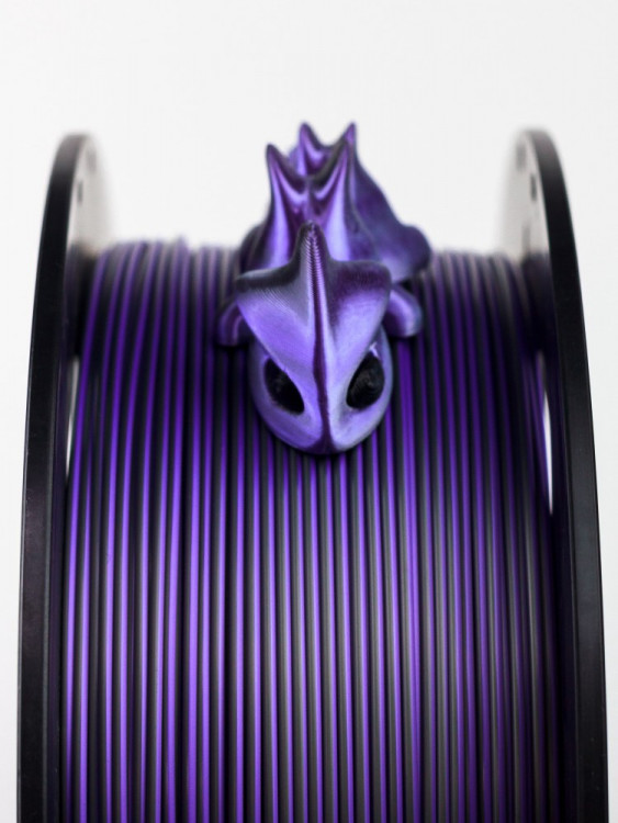 Сине-черно-серебристый PLA-шелк пластик Bestfilament для 3D-принтеров 1 кг (1,75 мм)