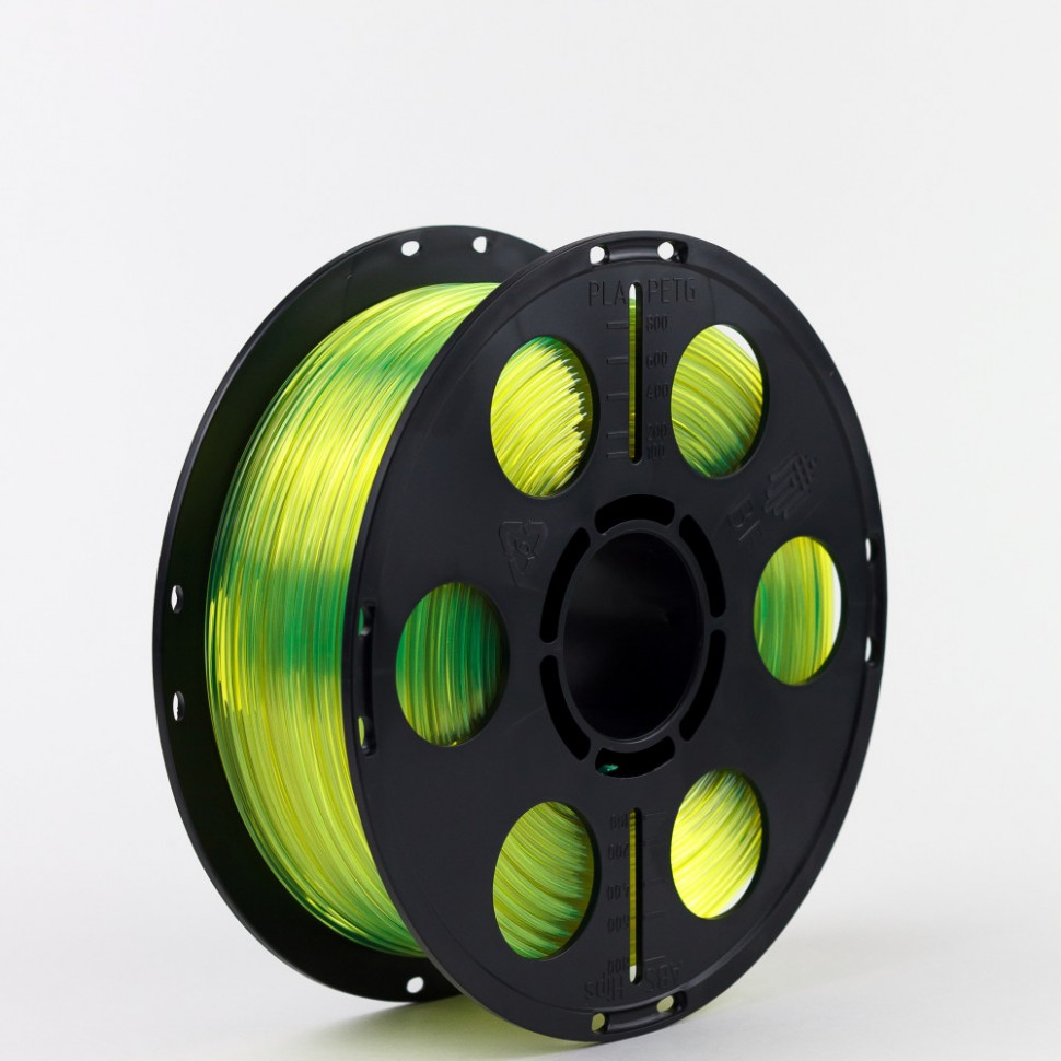 PETG пластик для 3D печати Bestfilament флуоресцентный желтый, 1.75мм, 1 кг