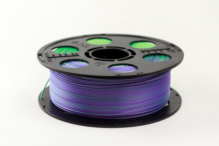 Розово-зелено-желтый PLA-шелк пластик Bestfilament для 3D-принтеров 1 кг (1,75 мм)