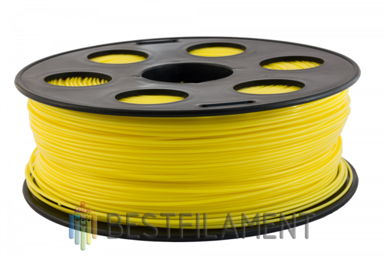 ABS пластик для 3D печати Bestfilament желтый, 1.75мм, 1 кг