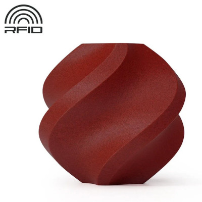 PETG-CF пластик для 3D печати Bambu Lab кирпично-красный, 1,75 мм, 1 кг (на катушке)