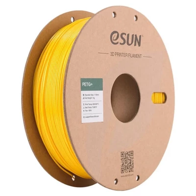 PETG+ пластик для 3D печати eSUN жёлтый, 1,75 мм, 1 кг
