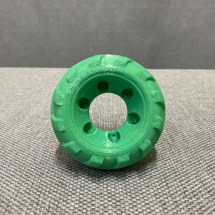 Bflex пластик для 3D печати Bestfilament зеленый, 1.75мм, 0,5 кг