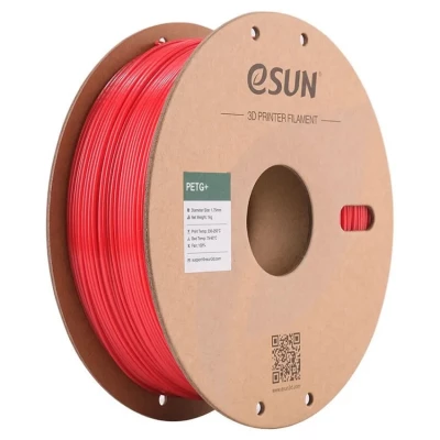 PETG+ пластик для 3D печати eSUN алый, 1,75 мм, 1 кг