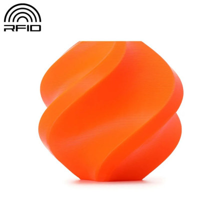 PETG пластик для 3D печати Bambu Lab оранжевый, 1,75 мм, 1 кг (без катушки)