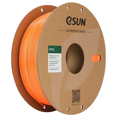 PETG пластик для 3D печати eSUN оранжевый, 1,75 мм, 1 кг