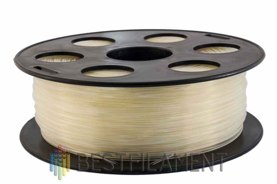 PLA Пластик для 3D печати Bestfilament натуральный, 1.75мм, 1 кг
