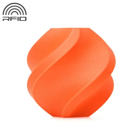 PA6-GF пластик для 3D печати Bambu Lab оранжевый, 1,75 мм, 1 кг (на катушке)