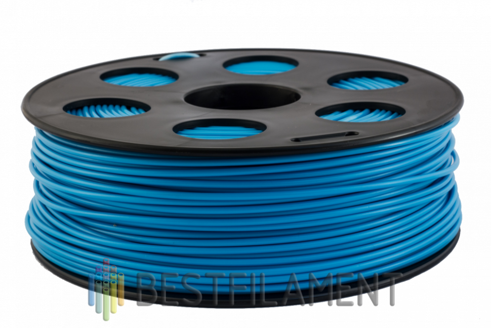 Голубой ABS пластик Bestfilament для 3D-принтеров 1 кг (2,85 мм)