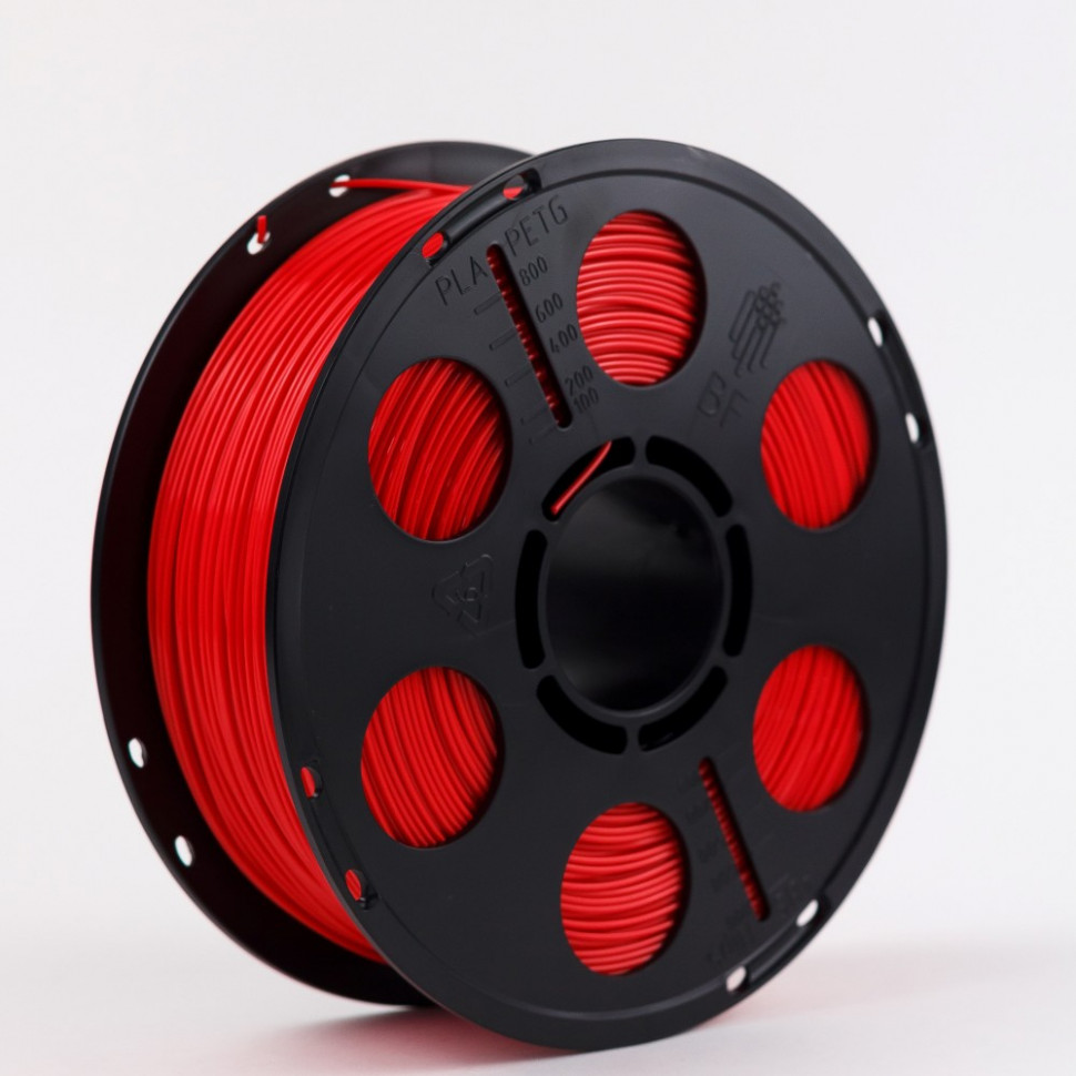 PLA Пластик для 3D печати Bestfilament красный, 1.75мм, 1 кг