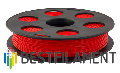 Bflex пластик для 3D печати Bestfilament красный, 1.75мм, 0,5 кг