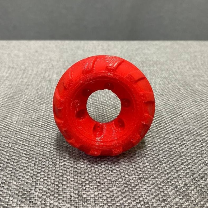 Bflex пластик для 3D печати Bestfilament красный, 1.75мм, 0,5 кг