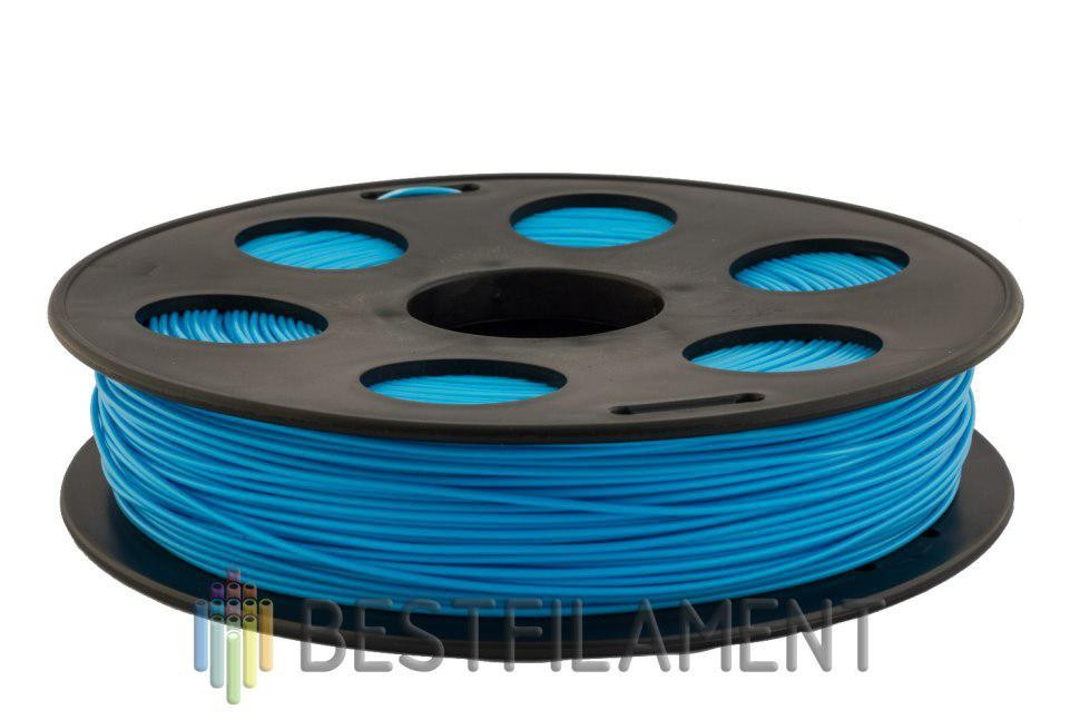 Голубой PLA пластик Bestfilament для 3D-принтеров 0,5 кг (1,75 мм)