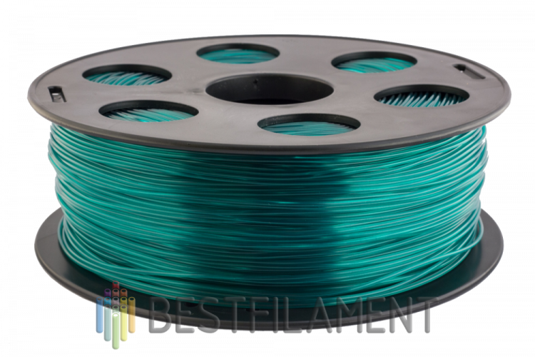 Watson пластик для 3D печати Bestfilament изумрудный, 1.75мм, 1 кг