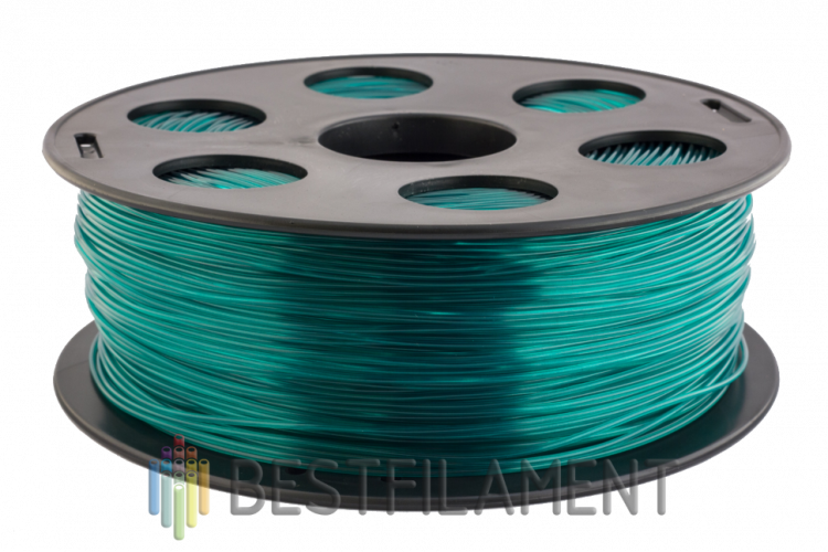 Watson пластик для 3D печати Bestfilament изумрудный, 1.75мм, 1 кг