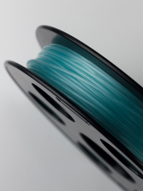 Светящийся в темноте PETG пластик Bestfilament для 3D-принтеров, цвет синий, 0,5 кг (1,75 мм)