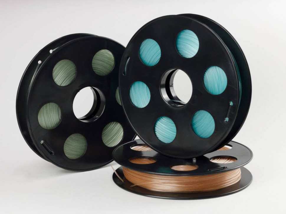 Светящийся в темноте PETG пластик Bestfilament для 3D-принтеров, цвет синий, 0,5 кг (1,75 мм)
