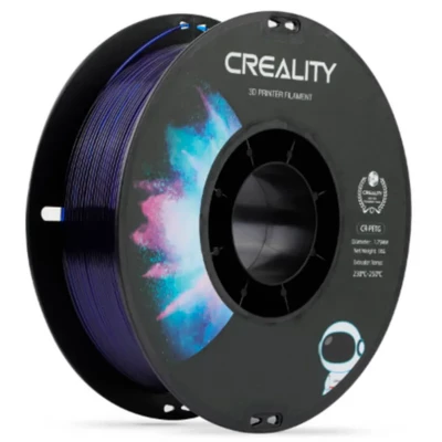 CR-PETG пластик для 3D печати Creality прозрачный синий, 1,75 мм, 1 кг