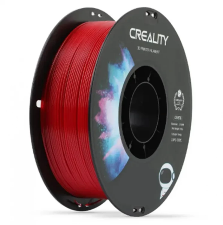 CR-PETG пластик для 3D печати Creality красный, 1,75 мм, 1 кг