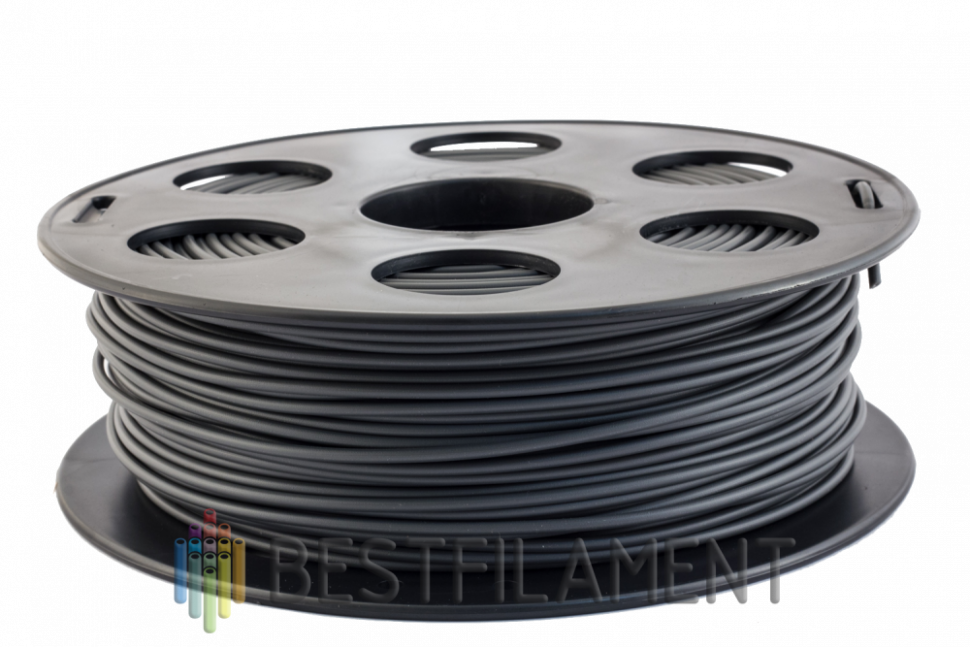 Черный PLA пластик Bestfilament для 3D-принтеров 1 кг (2,85 мм)