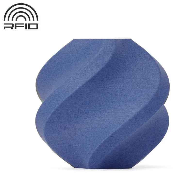 PLA-CF пластик для 3D печати Bambu Lab индиго, 1,75 мм, 1 кг (на катушке)