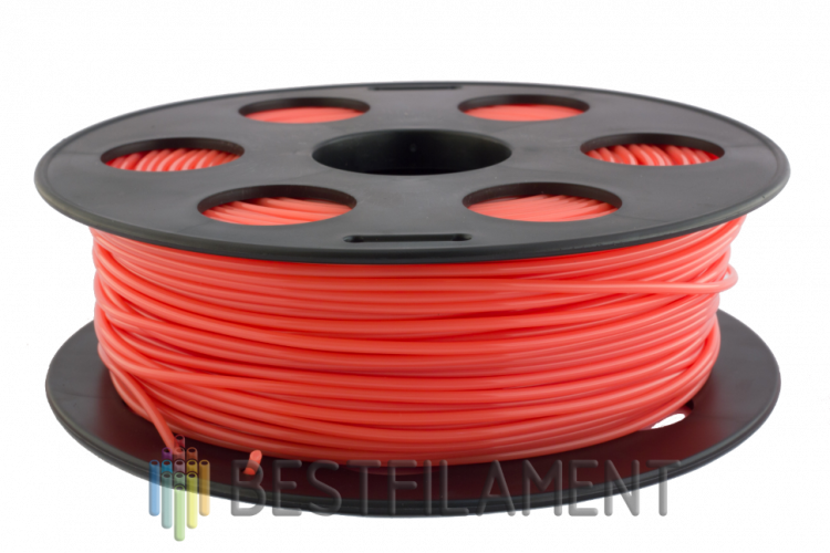 Коралловый PLA пластик Bestfilament для 3D-принтеров 1 кг (2,85 мм)