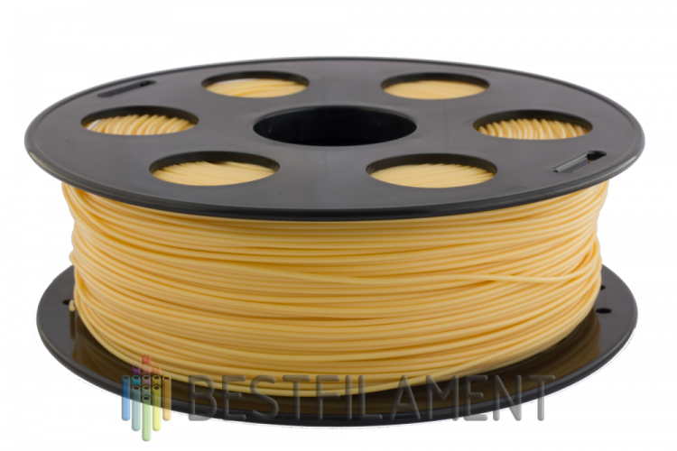 Кремовый PLA пластик Bestfilament для 3D-принтеров 1 кг (2,85 мм)