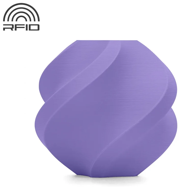 PLA Matte пластик для 3D печати Bambu Lab сиренево фиолетовый, 1,75 мм, 1 кг (на катушке)