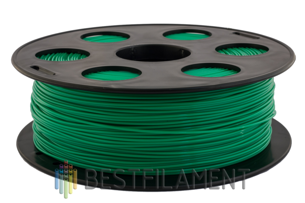 Зеленый PLA пластик Bestfilament для 3D-принтеров 1 кг (2,85 мм)