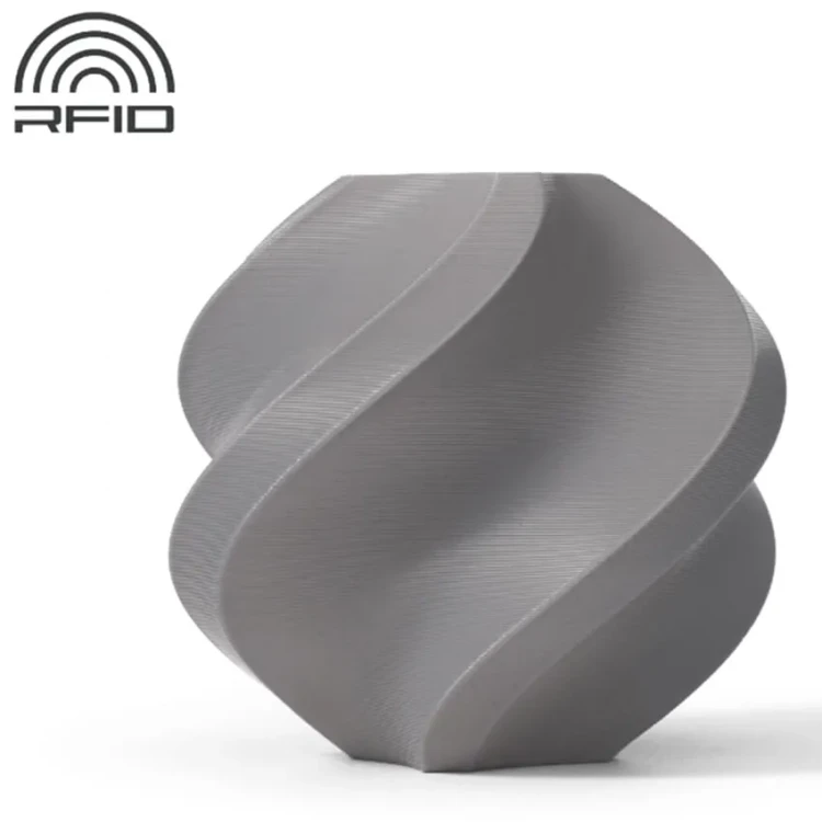 ASA пластик для 3D печати Bambu Lab серый, 1,75 мм, 1 кг (на катушке)